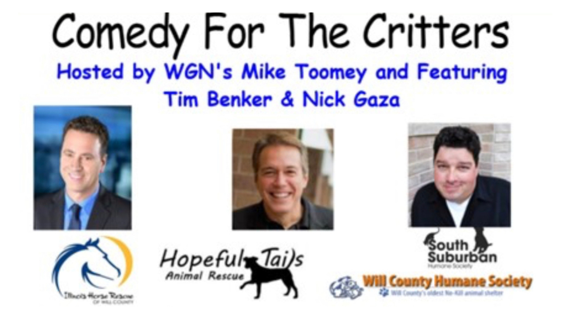Comedy for Critters Event